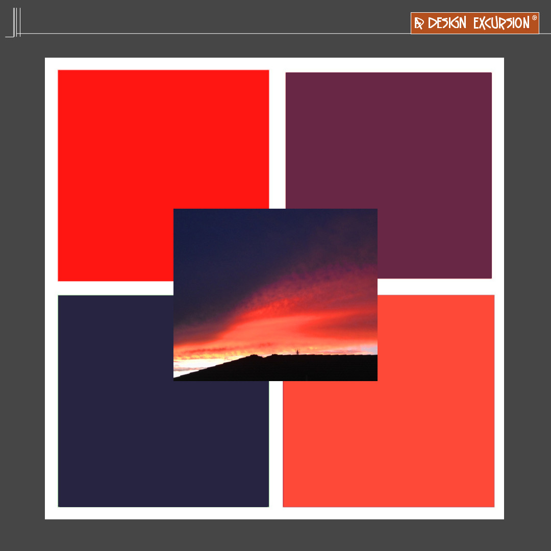warm colours